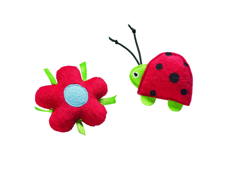 Käfer Marienkäfer rote Blume Set Spielzeug