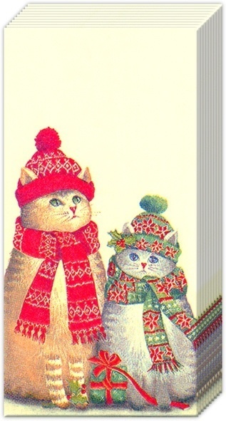 Christmas Cats Weihnachten Taschentücher