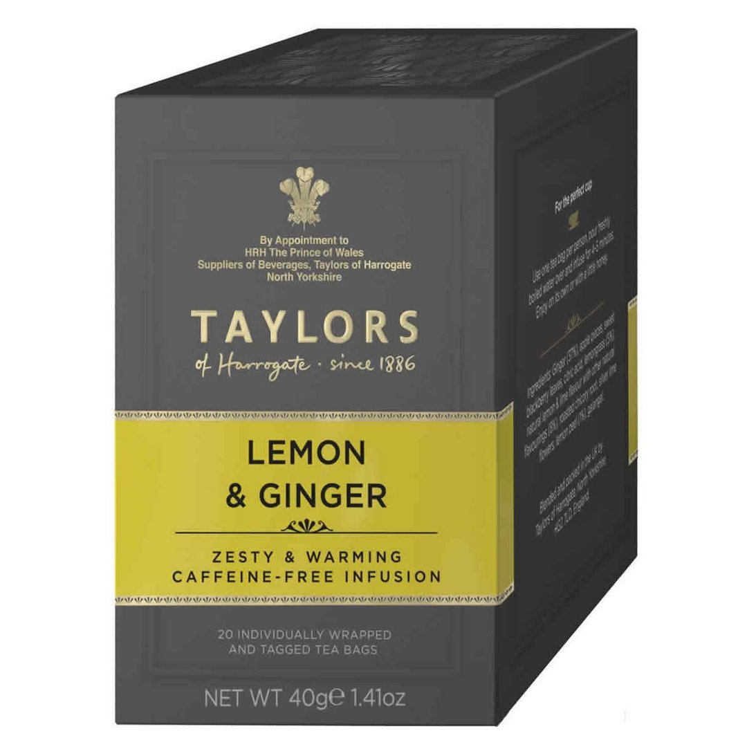 Lemon and Ginger Tea Taylors of Harrogate