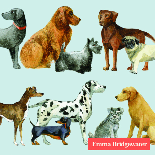 Dogs Hund Emma Bridgewater Cocktail Serviette