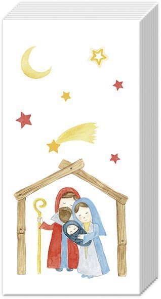 Christmas Crib Krippe Papiertaschentücher IHR